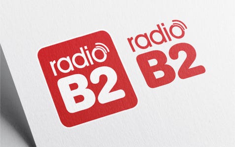 Logodesign für Radiosender B2 Berlin