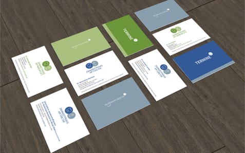 Zahnarztpraxis, Corporatedesign